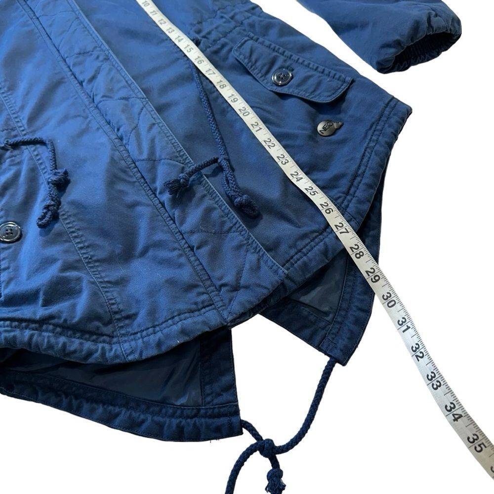 Adidas Neo Label Blue Embroidered‎ Winter Parka, Small - Picture 13 of 15